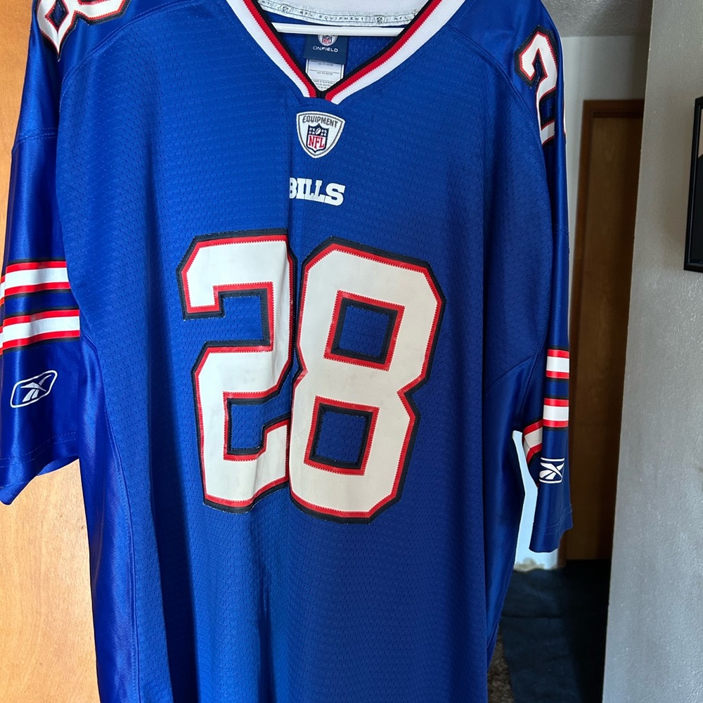Reebok Blue NFL Jersey